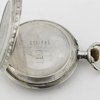 HERRFICKUR, silver, Eclipse, omkring 1900. Tot ca 257 gram.