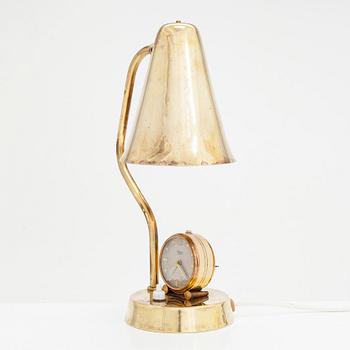 A 1950s table Lamp / Alarm Clock, Preluce/Precenta and Diehl Diletta.