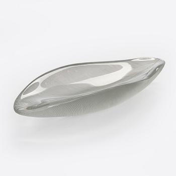 Tapio Wirkkala, konstglas, "Fjäder", signerad Tapio Wirkkala Iittala -54.