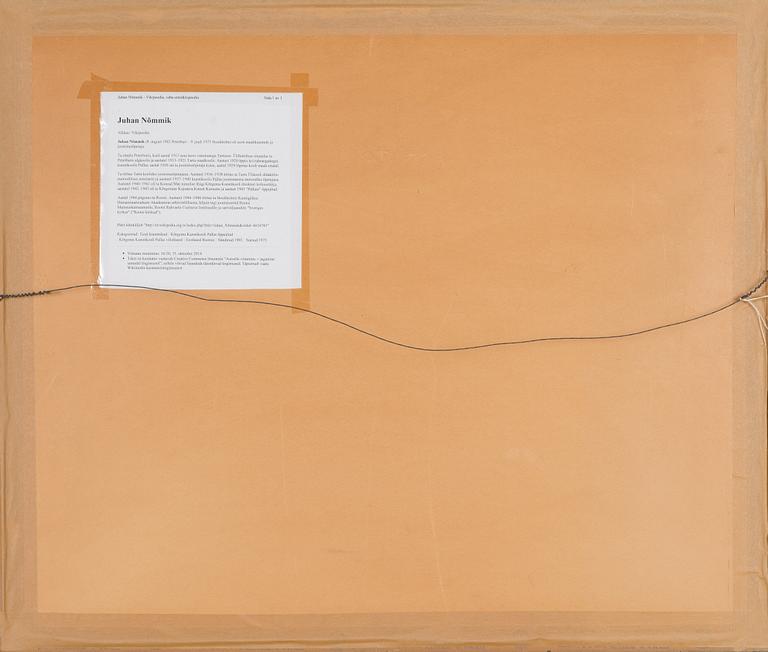 Juhan Nõmmik, Landscape.