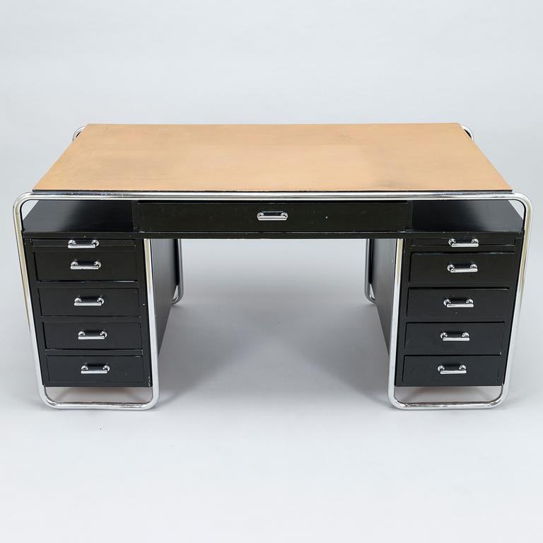 PAULI BLOMSTEDT, a mid 20th century writing desk for Merivaara.