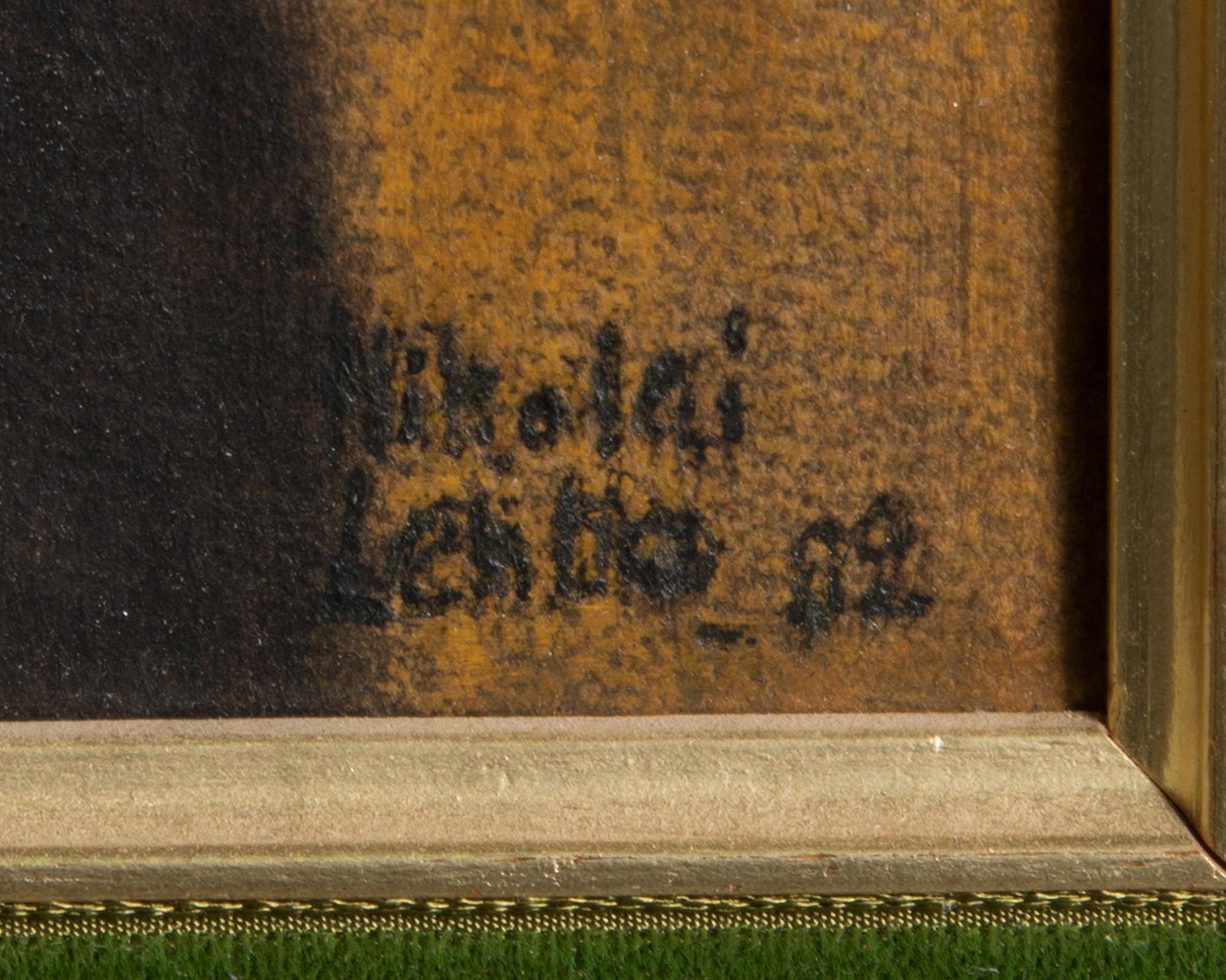 NIKOLAI LEHTO, oil on canvas, signed and dated -82.