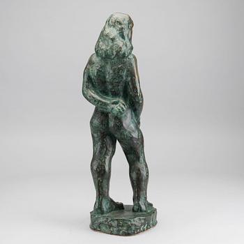 HELGE HÖGBOM, a sculpture, bronze, signed and numbered 3:8.