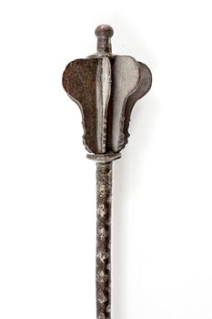 STRIDSKLUBBA, indopersisk, 1800-tal.