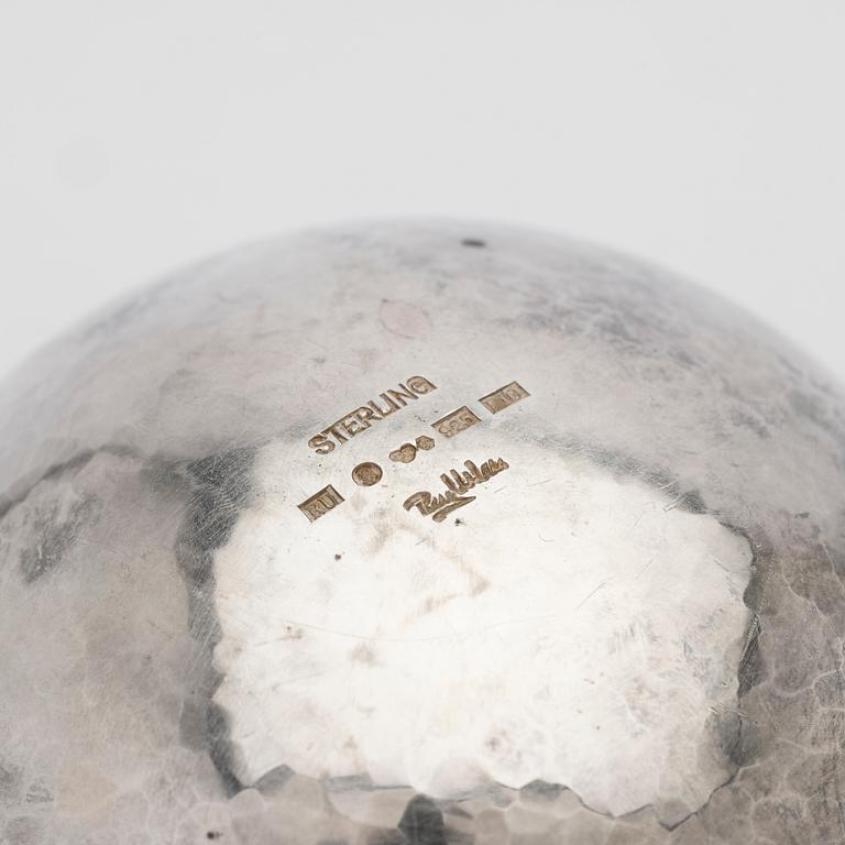 Rey Urban, Skål, sterling silver, Stockholm, 1980.