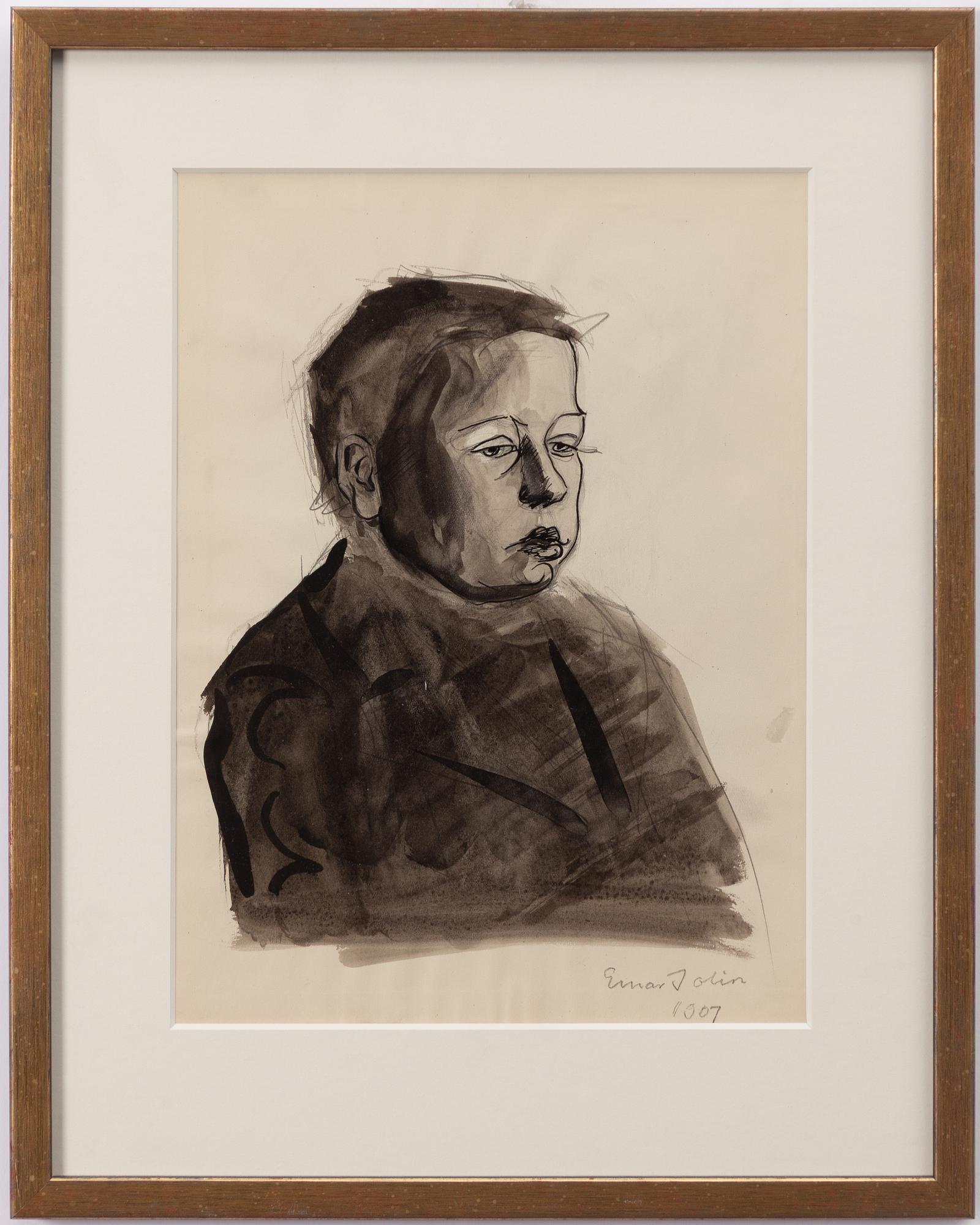 Einar Jolin, Liten gosse.