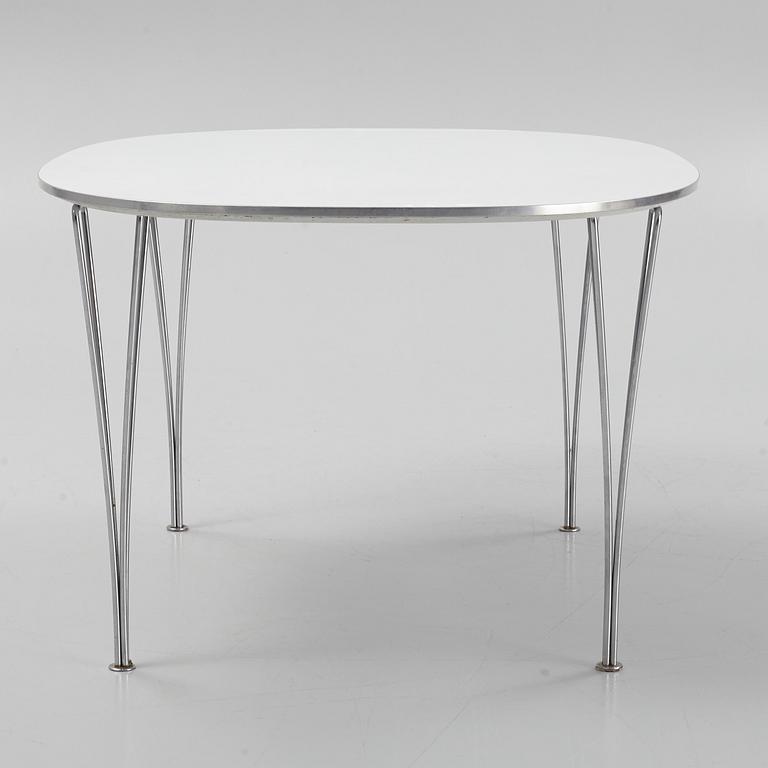 Bruno Mathsson & Piet Hein, A 'Superelliptical' dining table.