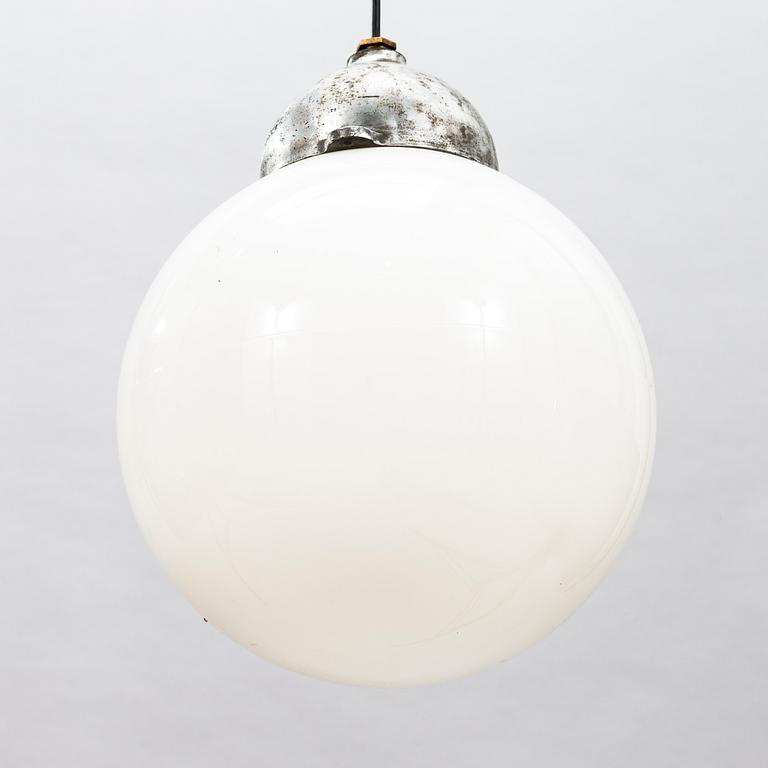 A pair of mid-20th century ceiling lamp model 2521 for Idman, Finland.