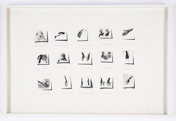 Ann-Sofi Sidén, silkscreen and pencil signed and ed 14/30.