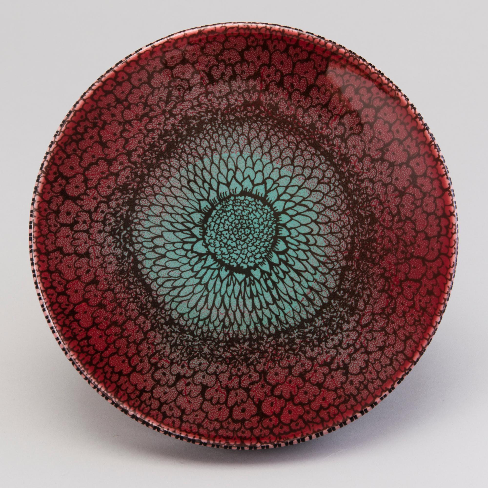 HEINI RIITAHUHTA, a porcelain 'Mushroom' sculpture/serving dish, signed Heini Riitahuhta.
