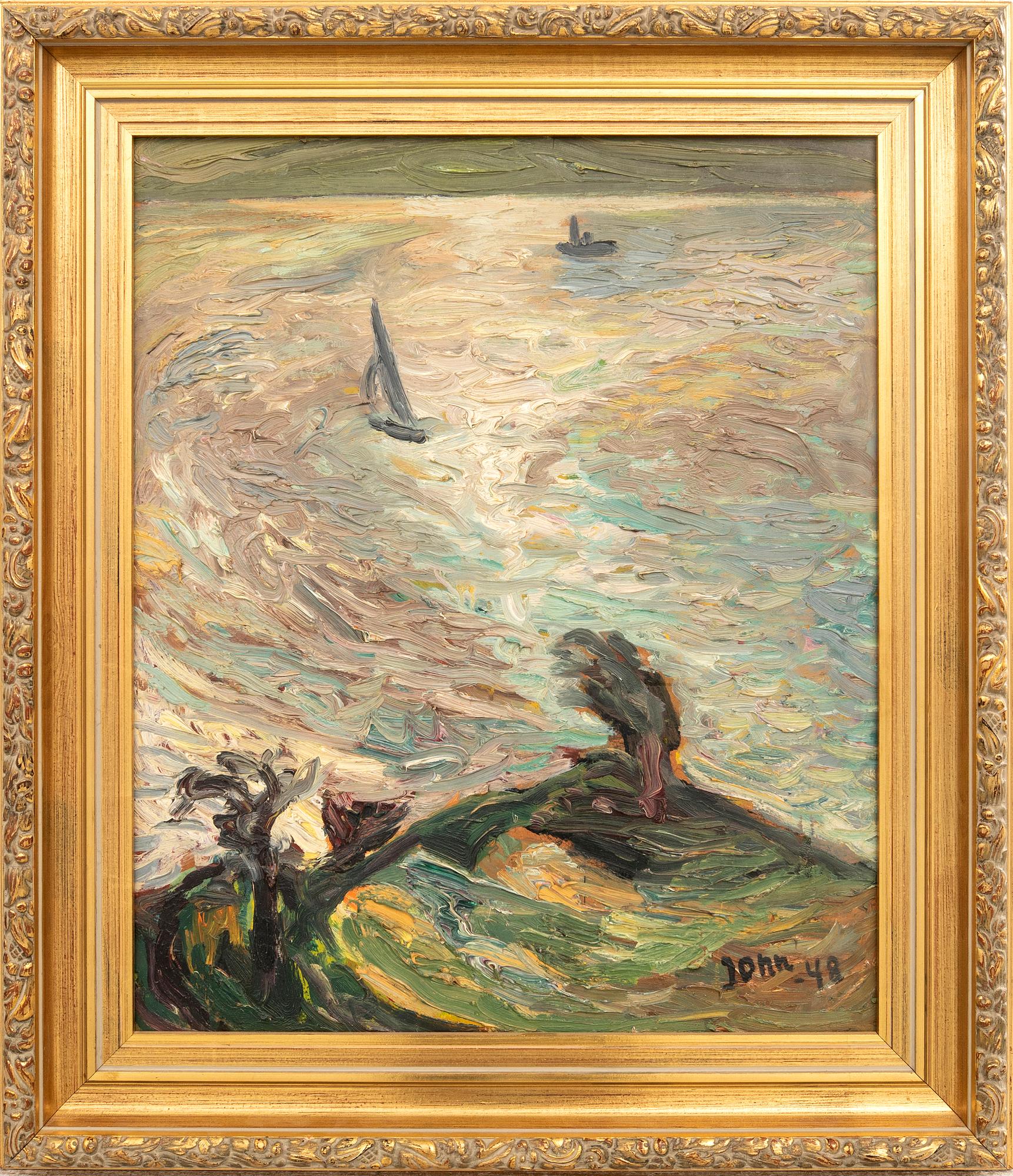 Gunnar Jonn, "Solglitter på havet".