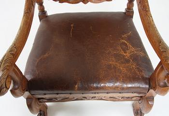 KARMSTOL, barockstil.
