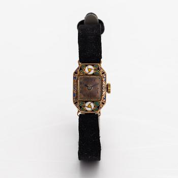 Wristwatch, 14 x 20 mm.