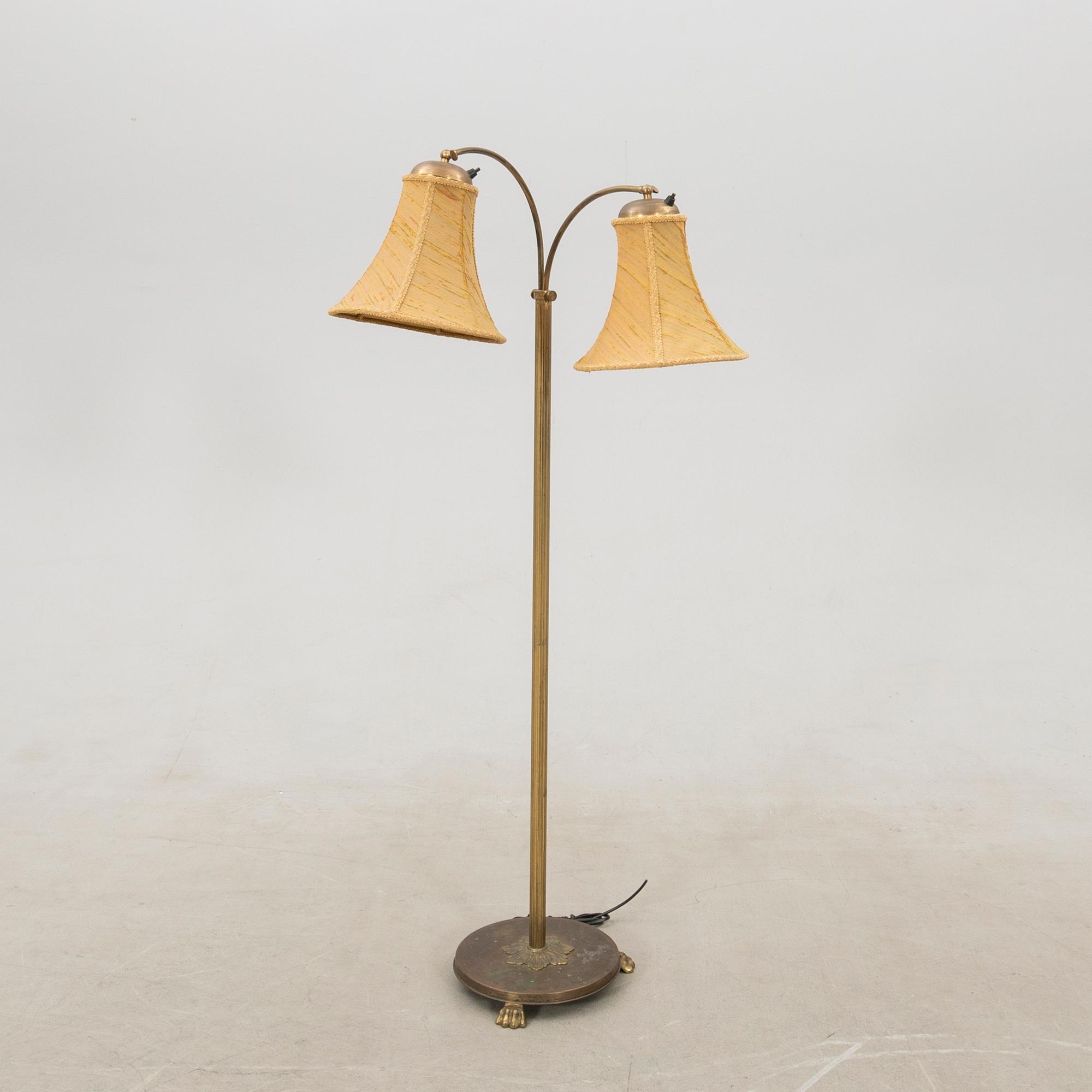 Floor lamp, first half of the 20th century.