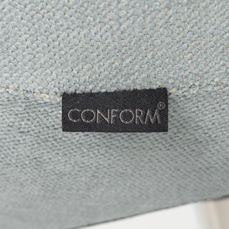 Jahn Aaamod, fåtölj med fotpall, Globe, Conform.