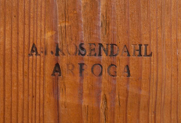 A Swedish tilt-top table circa 1800 by Rosendahl.