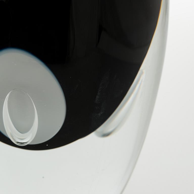 Timo Sarpaneva, glasskulptur, "Claritas", signerad Timo Sarpaneva 12/1985.