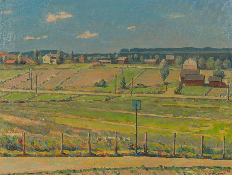 Väinö Kamppuri, Rural Landscape.