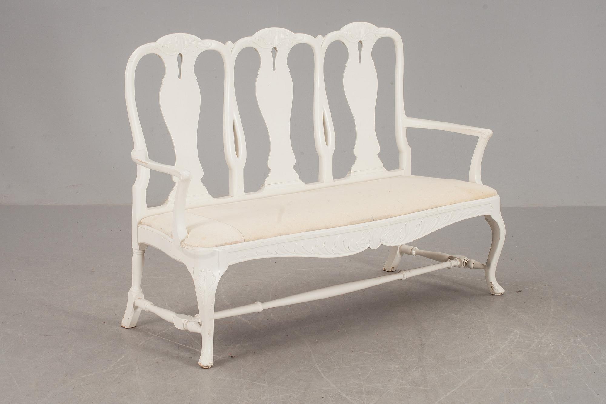 SOFFA, rokokostil. 1900-tal.
