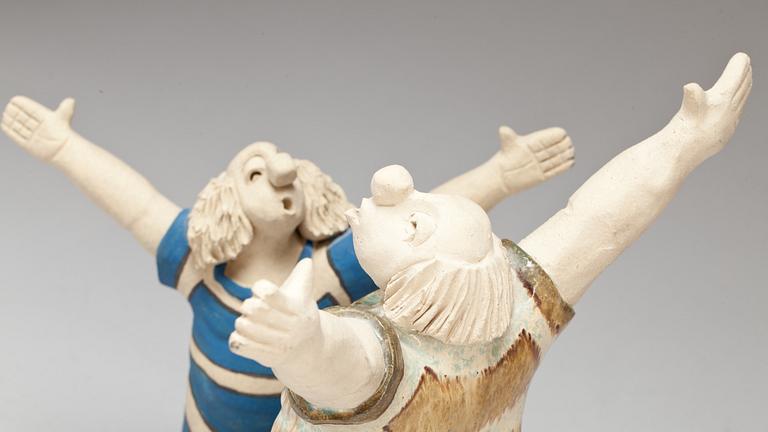 FIGURINER, 2 st, Klase, Höganäs, 1900-talets andra hälft.
