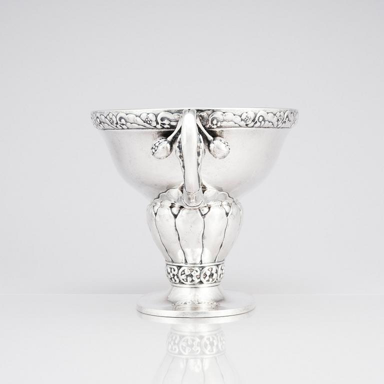 Georg Jensen, an 830/1000 silver jardinère, Copenhagen ca 1915-1919.