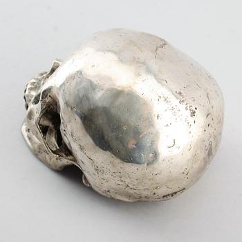 FIGUR, försilvrad metall, sent 1900-/2000-tal.