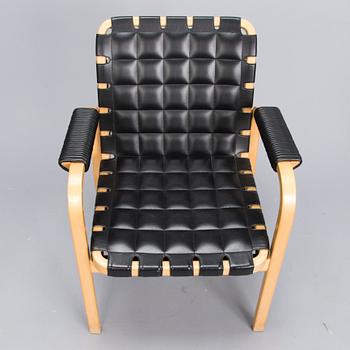 ALVAR AALTO, a late 20th century '45' armchair for Artek.