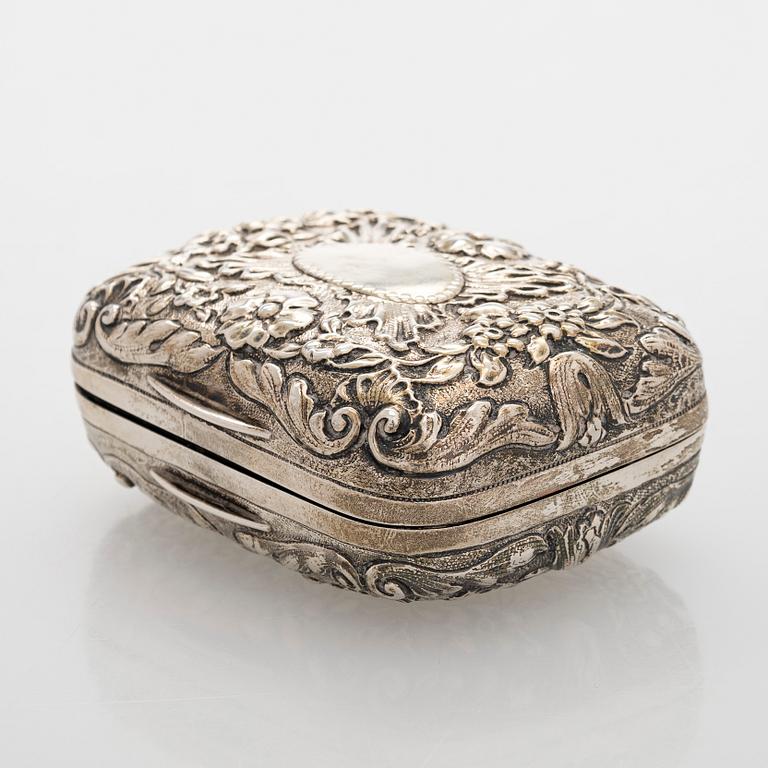 Tvålkopp, silver, Thomas Johnson II, London 1889.