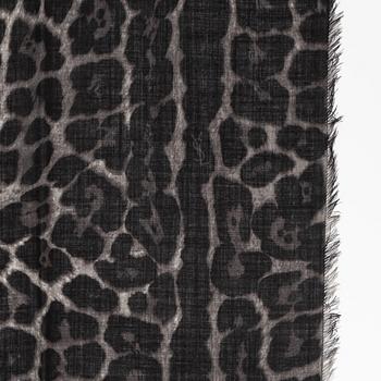 Yves Saint Laurent, a wool and cashmere mix scarf.