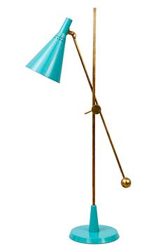 352. Tapio Wirkkala, AN ADJUSTABLE FLOOR LAMP.