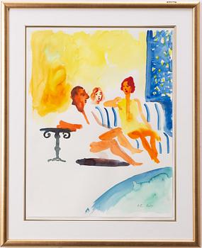 Peter Dahl, Conversation on the Sofa.