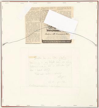 ÅKE NOTHBERG, akvarell. Signerad och daterad -26.