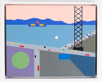 KG Nilson, oil on canvas, signed KG NIlson and dated 2012.