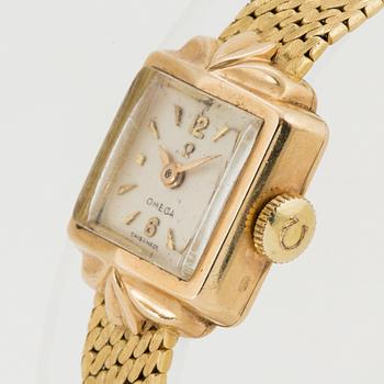 ARMBANDSUR, Omega, 18K guld.