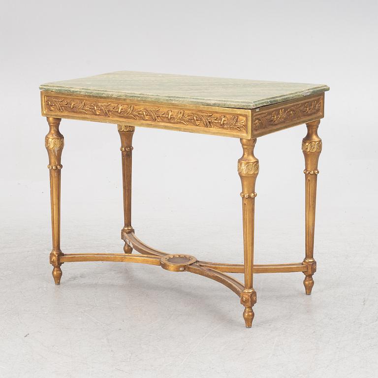A Gustavian style table, end of the 19th century.