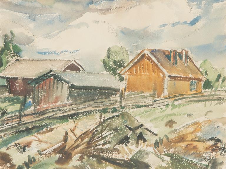 Tyko Sallinen, Rural Landscape.