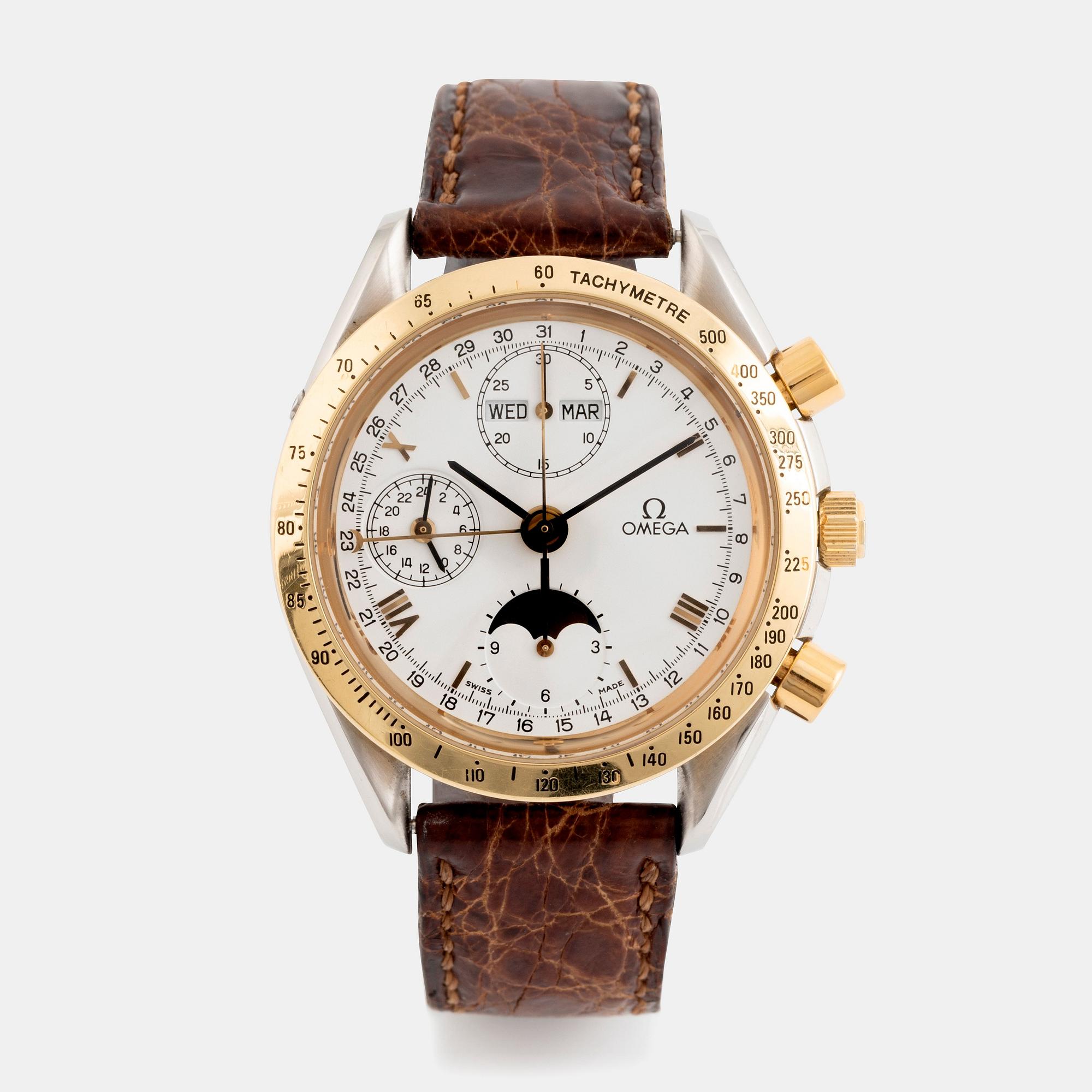 Omega Speedmaster Classic Triple Date Moonphase