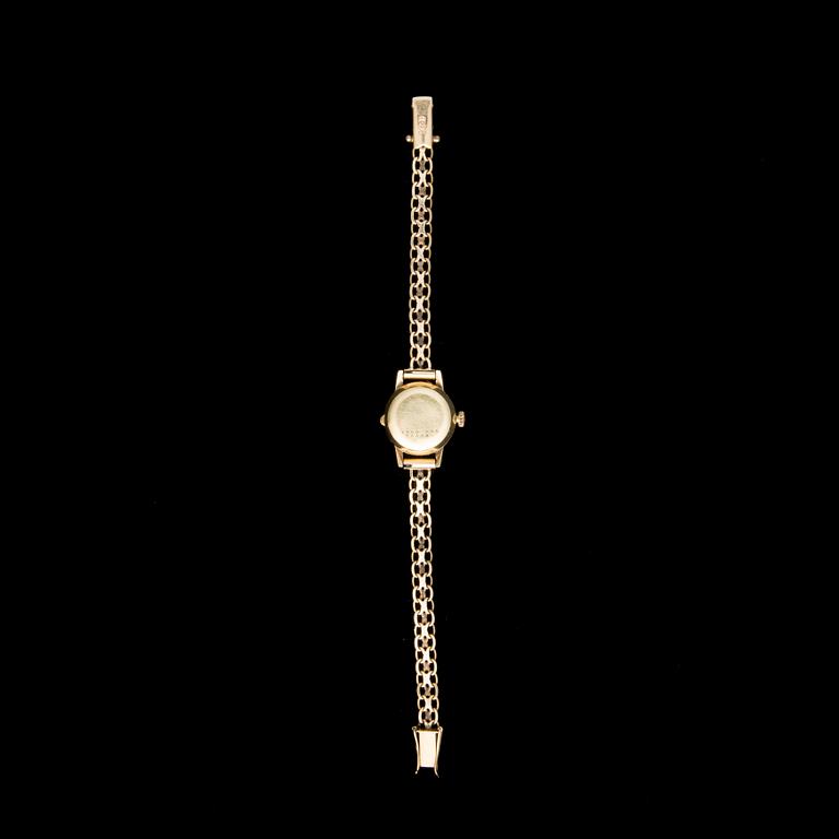 ARMBANDSUR, dam, guld 14 k, Certina automatic Mayfair, total vikt 17,2 g.