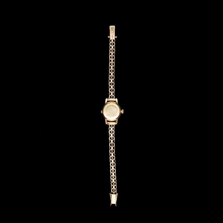 ARMBANDSUR, dam, guld 14 k, Certina automatic Mayfair, total vikt 17,2 g.