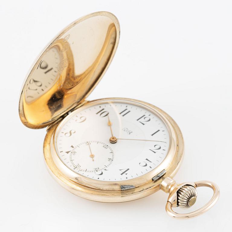 L.U.C, "Chopard", pocket watch, hunter, 54,5 mm.