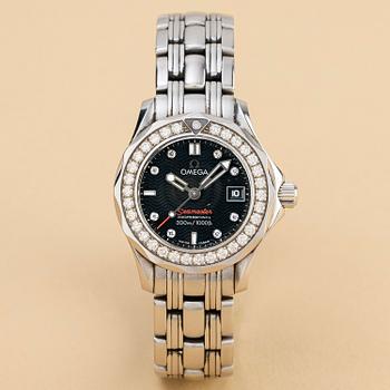 1127. Omega, Seamaster, Diver 300M, "Diamond-set dial and bezel", ca 2016.
