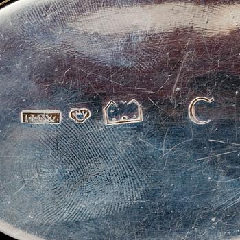 SNUSDOSA. Silver. Finland. Gjord av Johan Henrik Wahlberg i Tavastehus 1812.