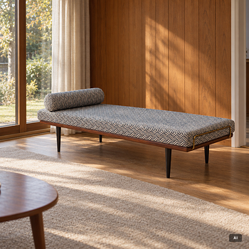 Hans J. Wegner, dagbädd, ”GE 19”, Getama, Gedsted, Danmark.
