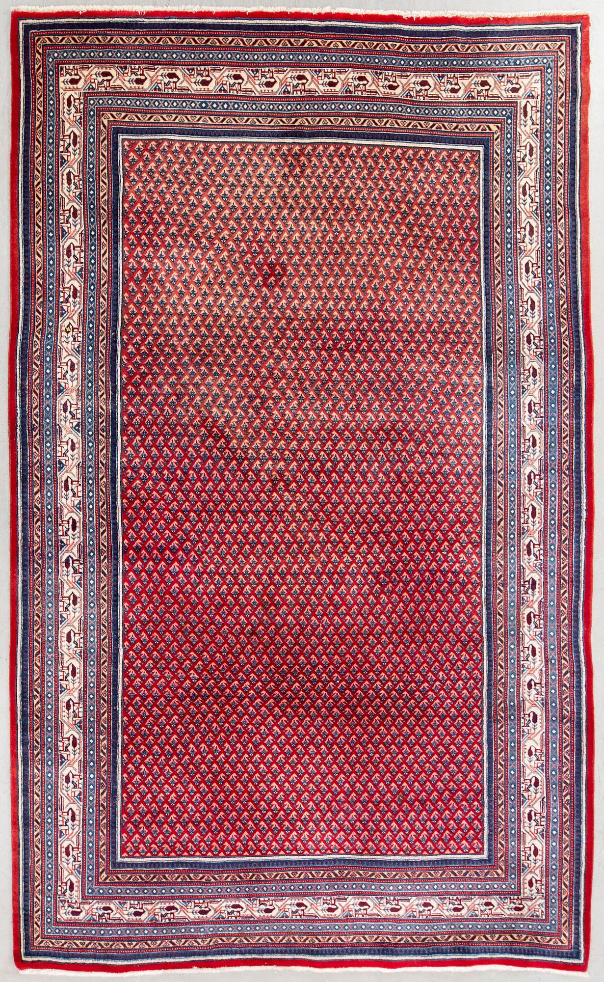 Carpet, Sarouk mir, approx. 335 x 212 cm.