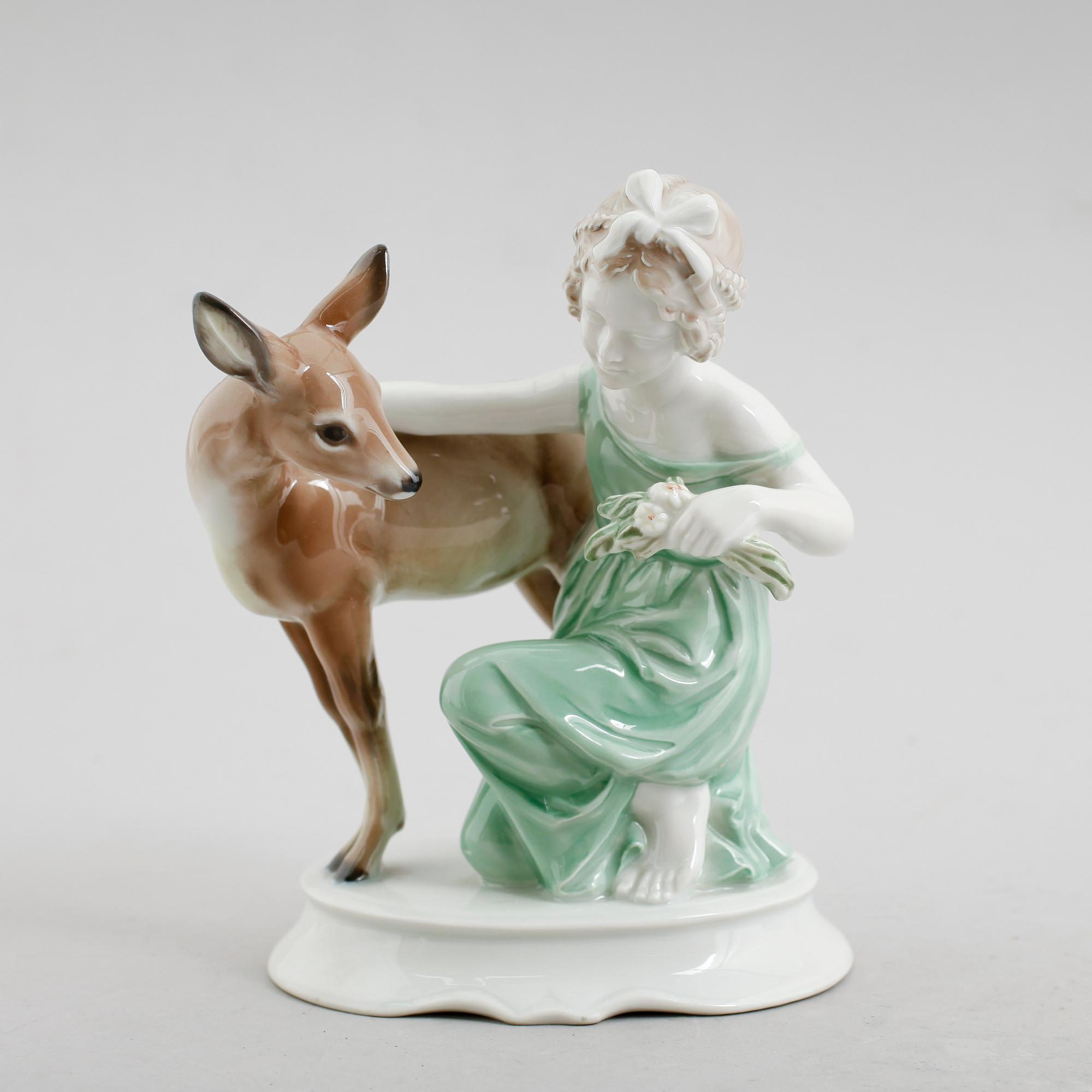 FIGUR, porslin, Rosenthal, 1900-talets mitt.
