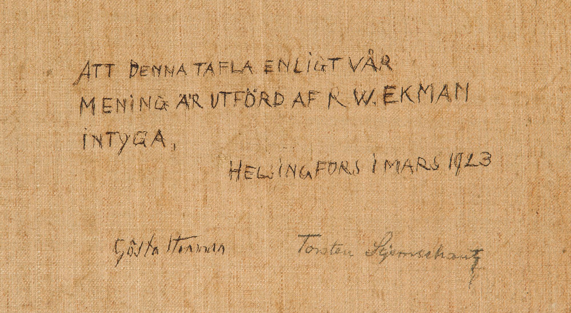 Robert Wilhelm Ekman, attributed to, after Alexander Lauréus, 'Jewish Rabbi Reading the Bible to His Family'.