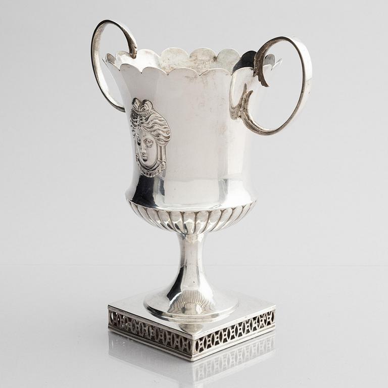 Pehr Zethelius, pokal, silver, Stockholm 1807. Empire.