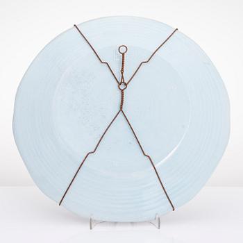 RUT BRYK, lautanen, fajanssia, signeerattu BRYK.