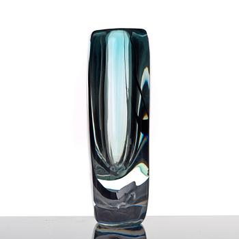 Vicke Lindstrand, a "Winter" glass vase, Kosta, Sweden 1950's.