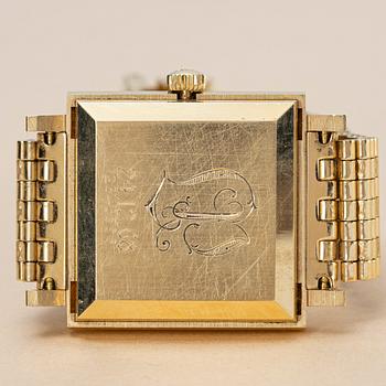 Zenith, de luxe, "Full Gold", "NSA Bracelet", ca 1968.